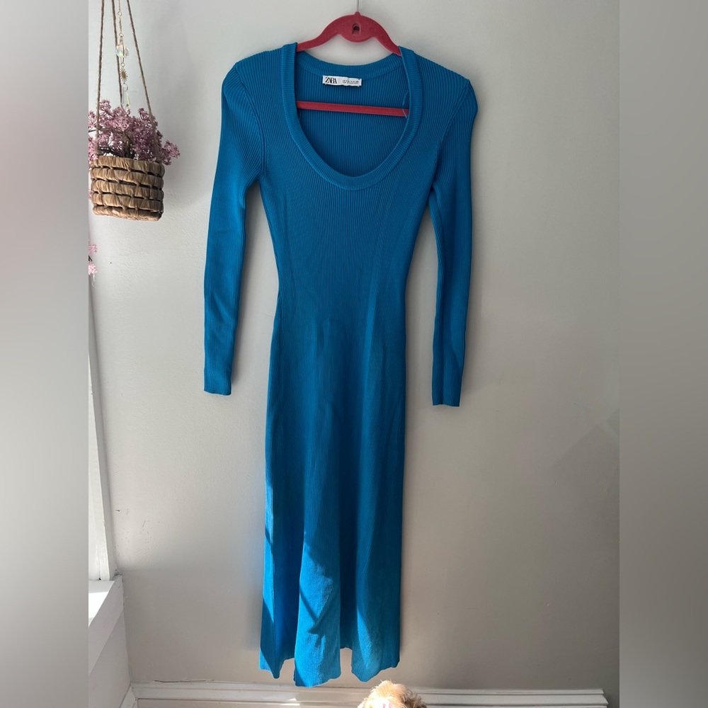 Zara Knit Midi